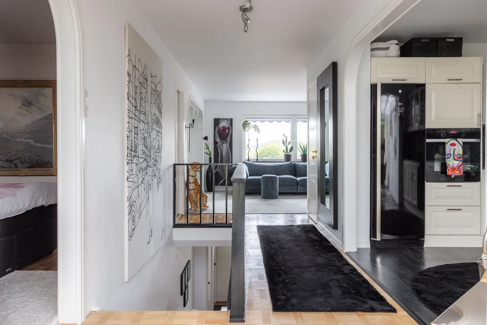 Radhus, Backgatan 14, Våxnäs, Karlstad