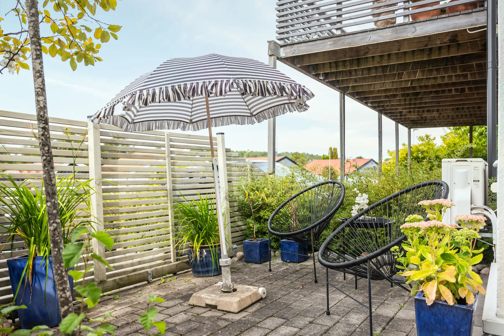Radhus, Backgatan 14, Våxnäs, Karlstad