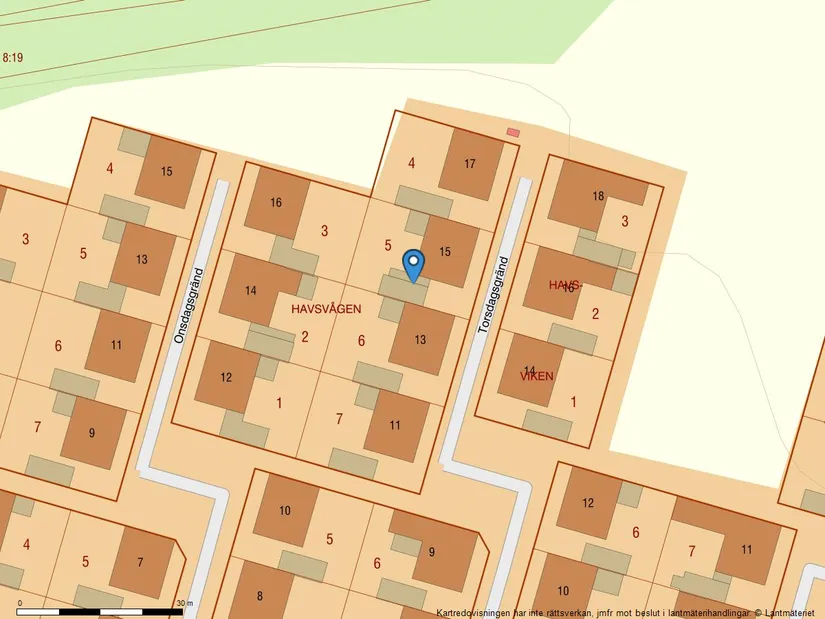 Radhus, Torsdagsgränd 15, Gustavsfält, Halmstad