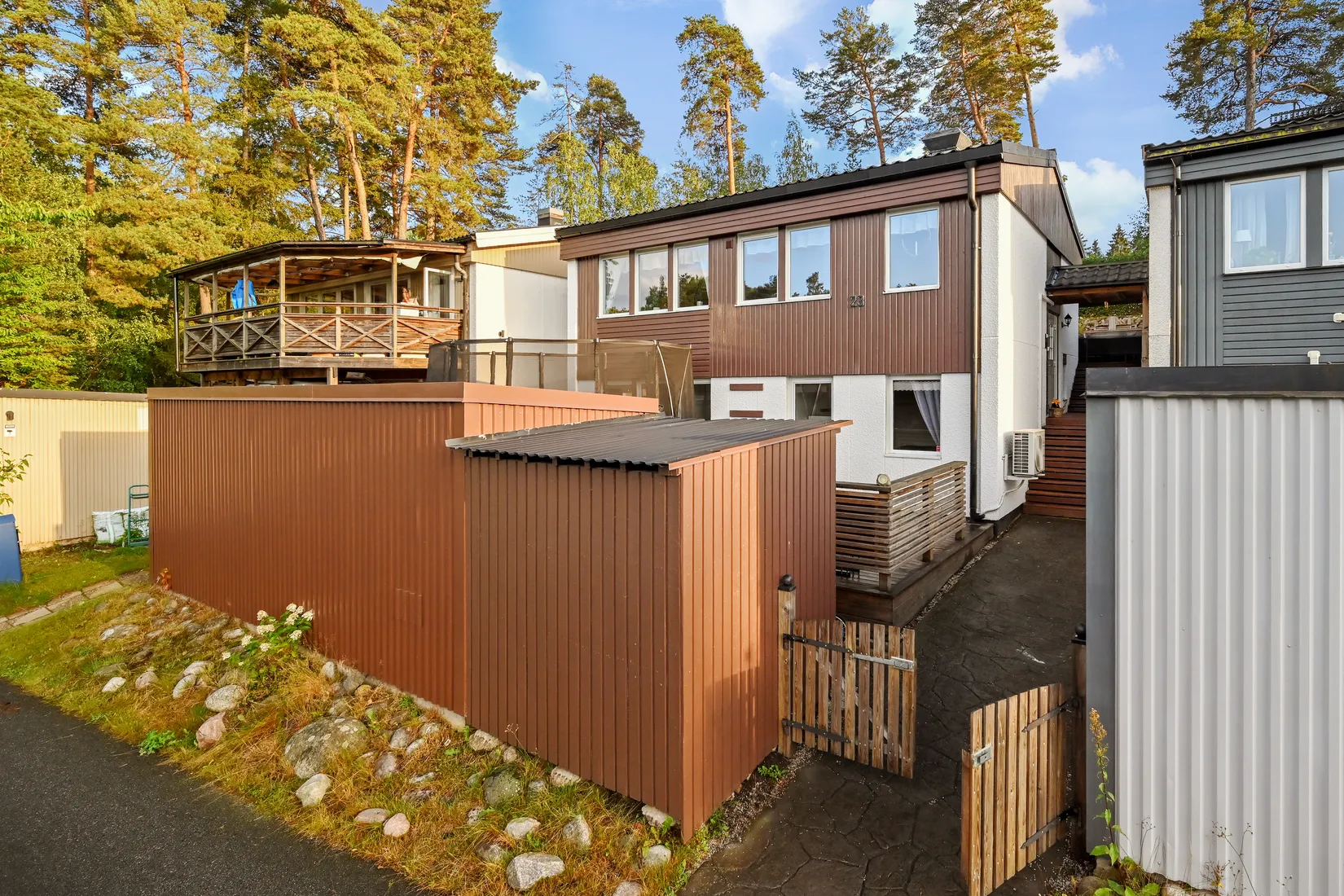 Radhus, Brännskogsvägen 23, Fresta, Upplands Väsby
