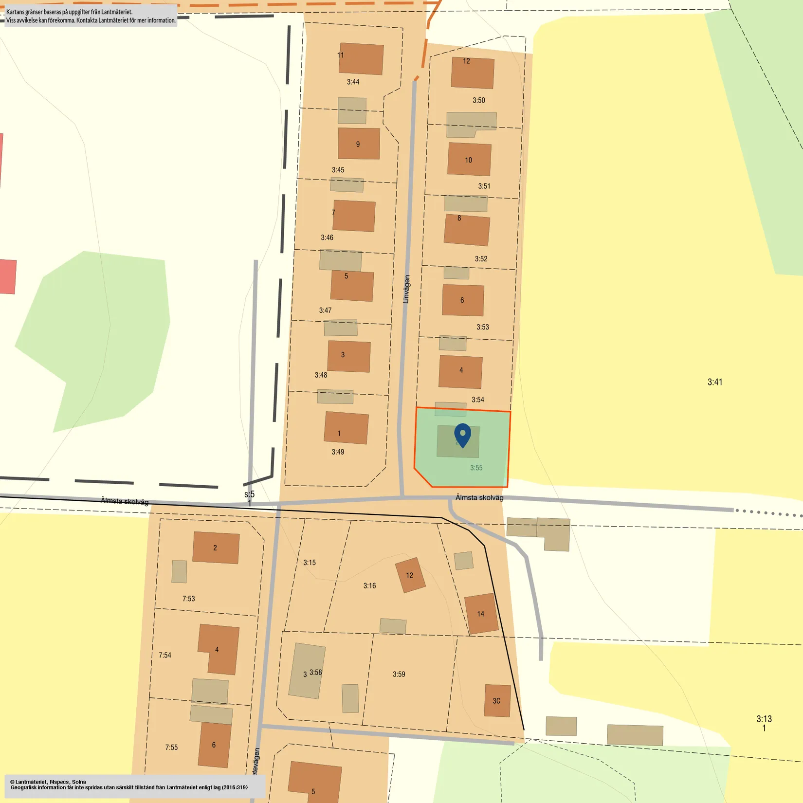 Villa, Linvägen 2, Älmsta centralt, Norrtälje