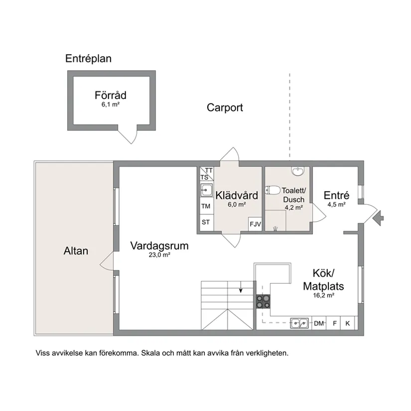 Villa, Rörvassvägen 23, Ekängen, Linköping