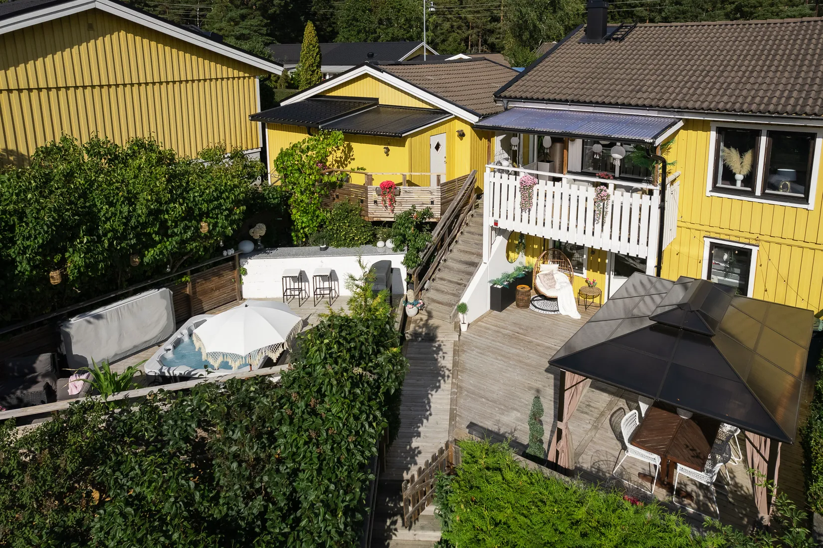 Radhus, Wedtorpsvägen 29, Spånlöt, Österåker