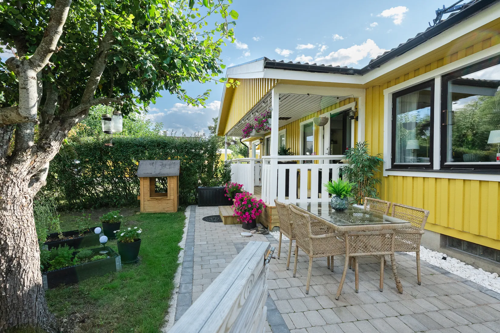 Radhus, Wedtorpsvägen 29, Spånlöt, Österåker