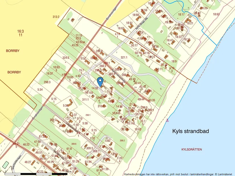 Fritidshus, Kyhls strandväg 22, Kyhls Strandbad - Spraggehusen, Simrishamn