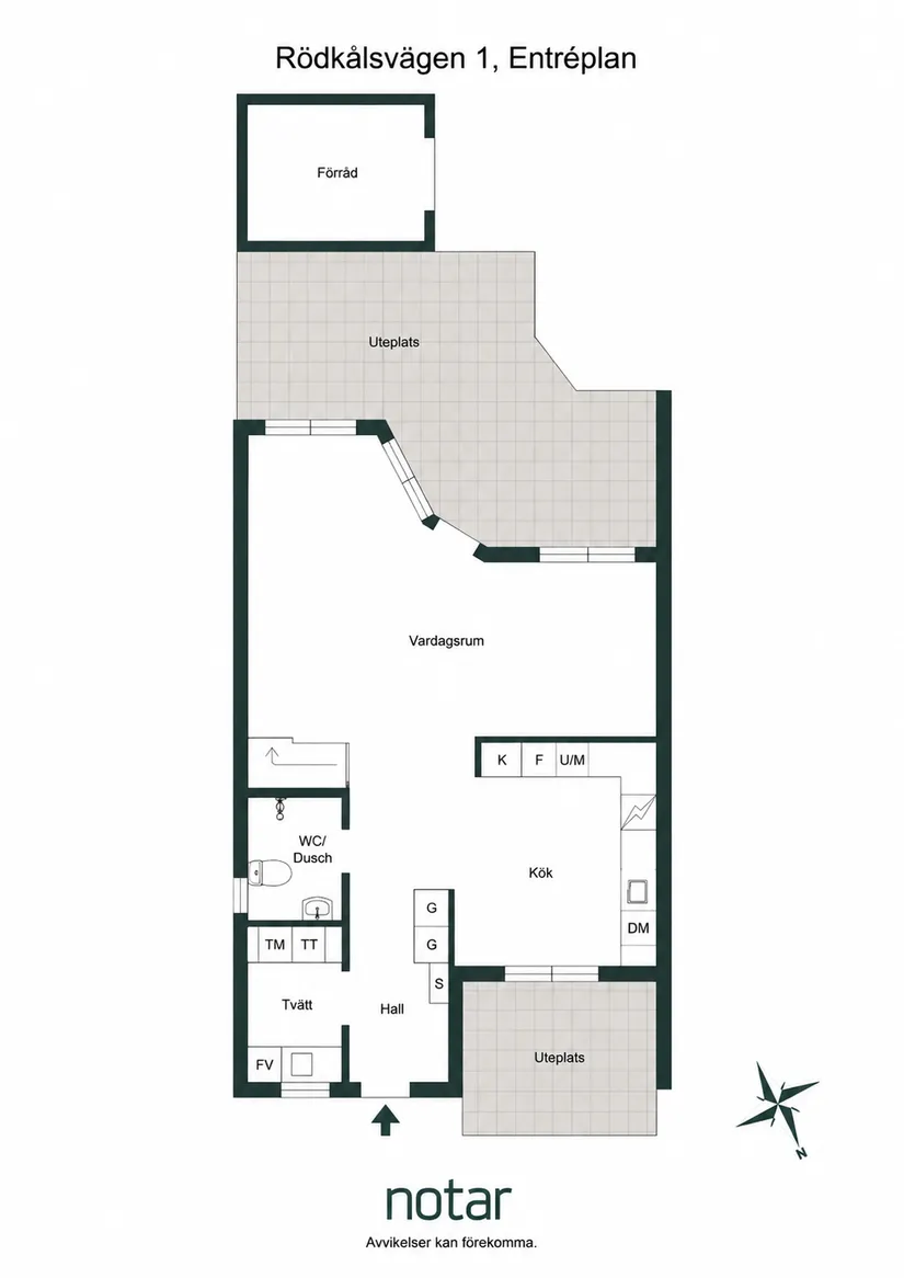 Villa, Rödkålsvägen 1, Ekängen, Linköping