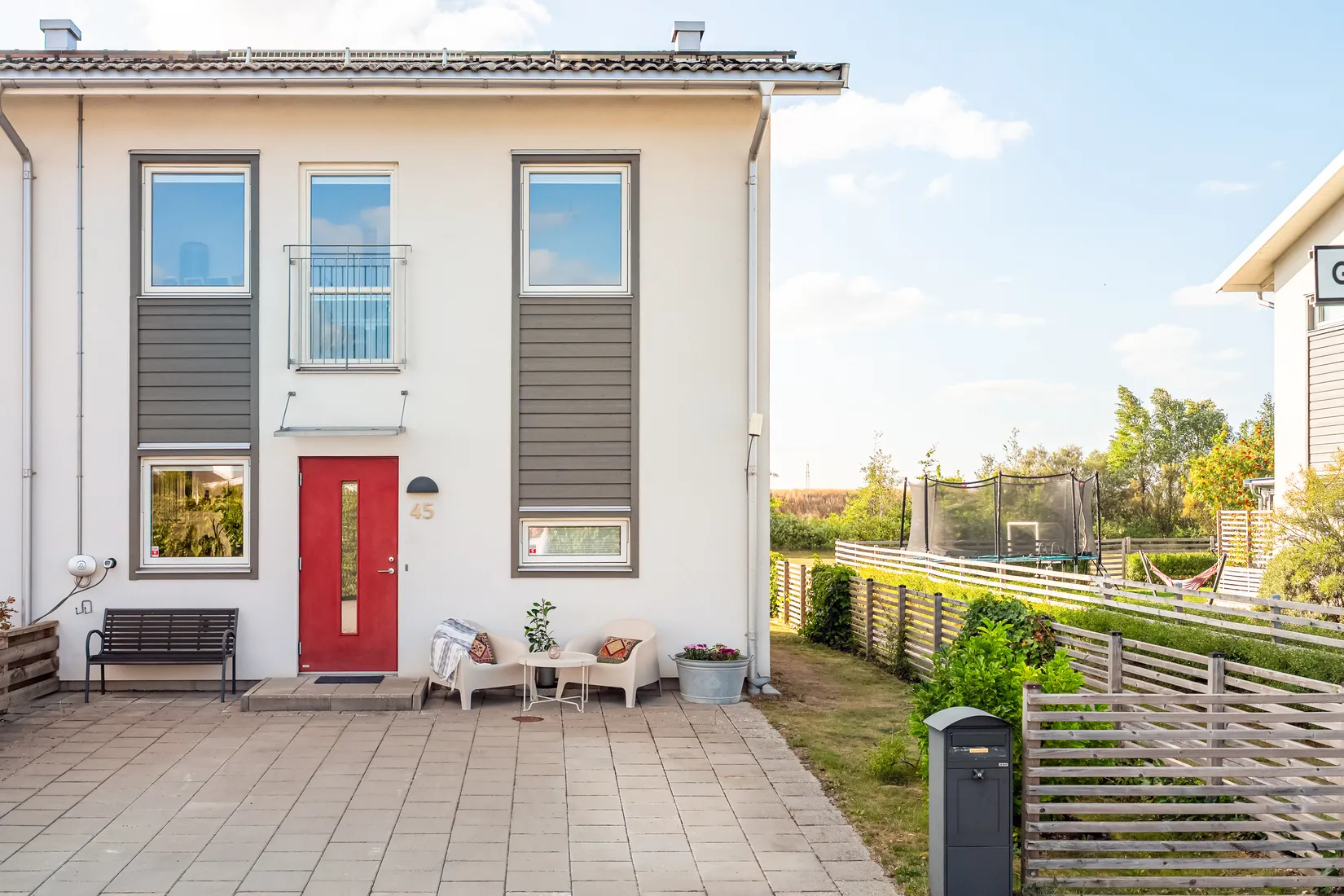 Radhus, Glasbjörksvägen 45, Norreholm, Lund