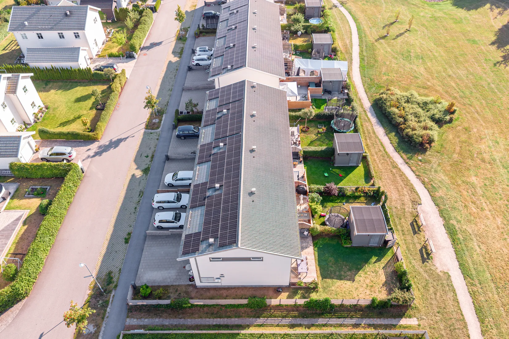 Radhus, Glasbjörksvägen 45, Norreholm, Lund