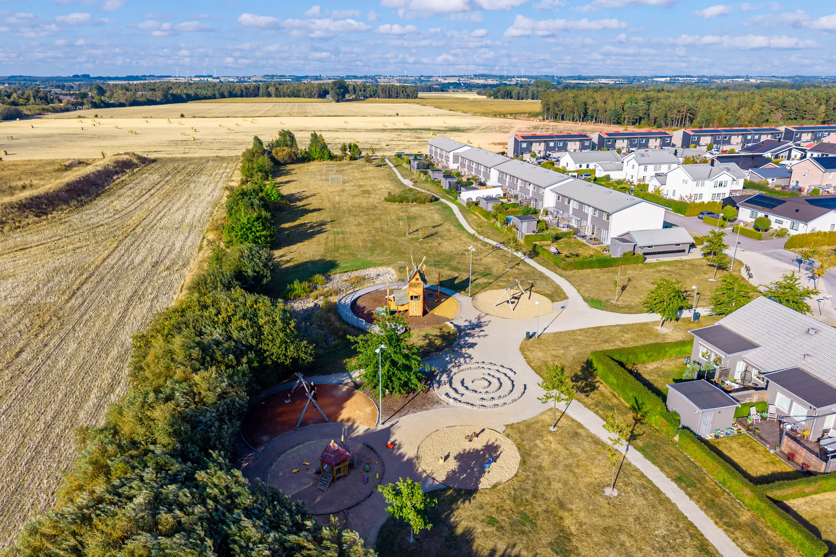 Radhus, Glasbjörksvägen 45, Norreholm, Lund