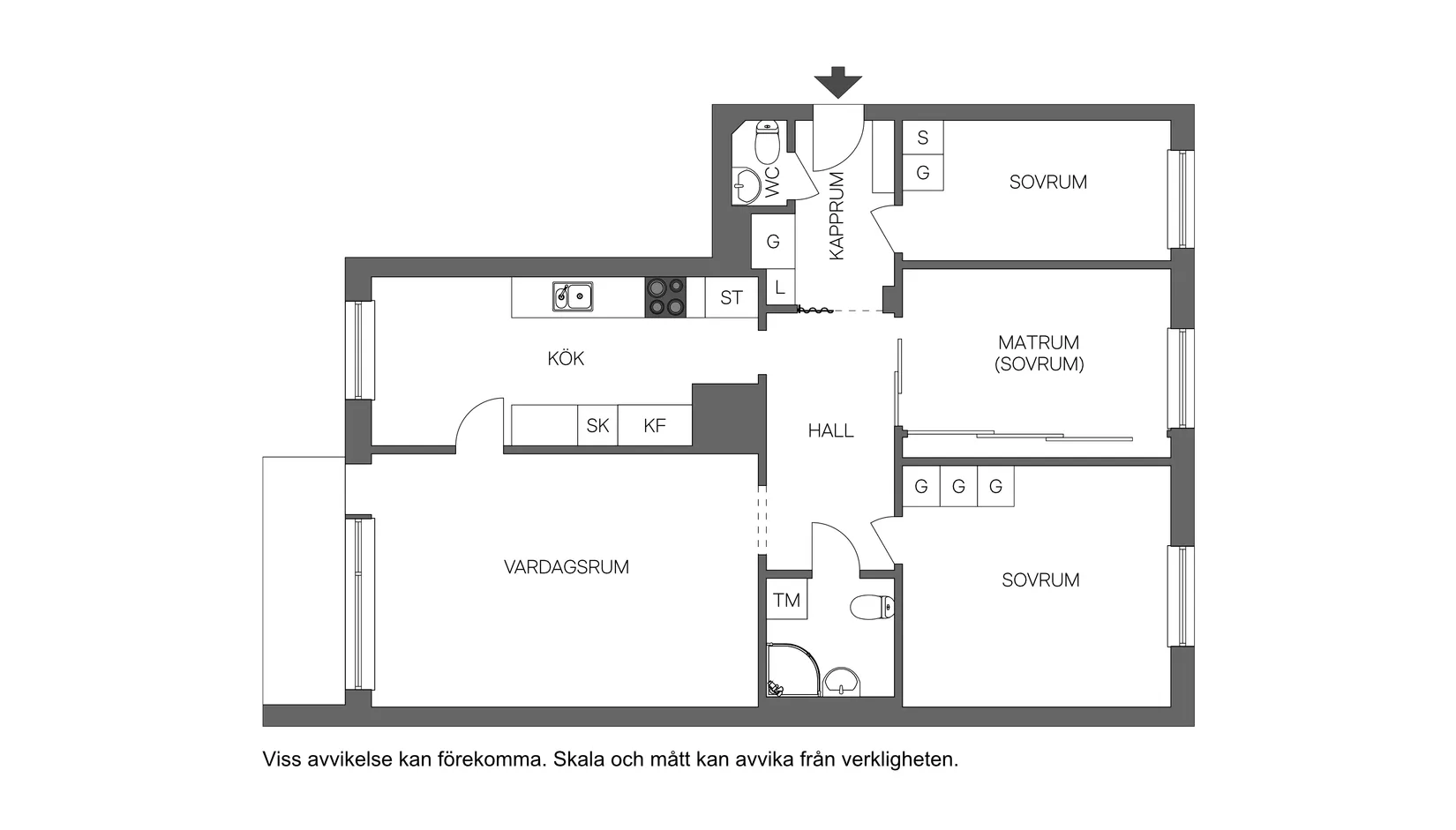 Bostadsrätt, Östra Kyrkogatan 28b, Haga, Umeå