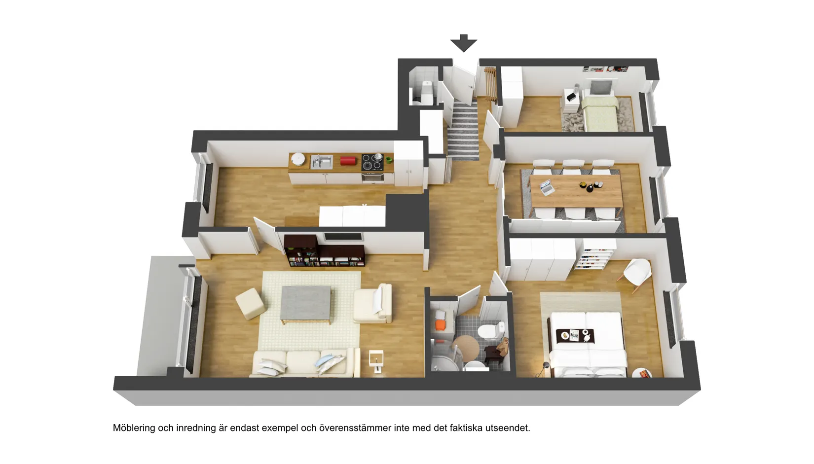 Bostadsrätt, Östra Kyrkogatan 28b, Haga, Umeå
