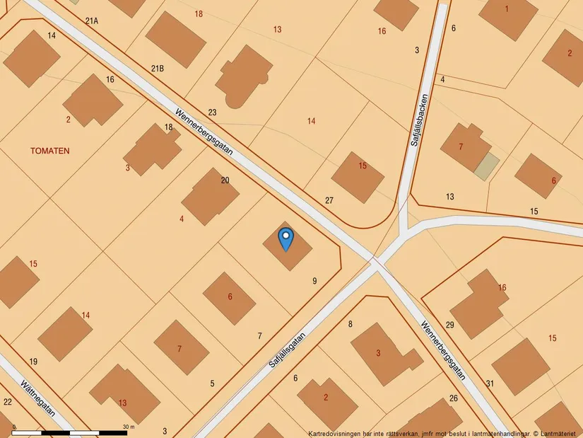 Villa, Safjällsgatan 9, Mölndal - Toltorpsdalen, Mölndal