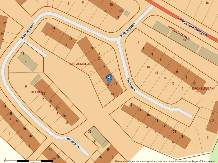 Radhus, Kurirgatan 6, Hässelby Södra Villastad, Stockholm