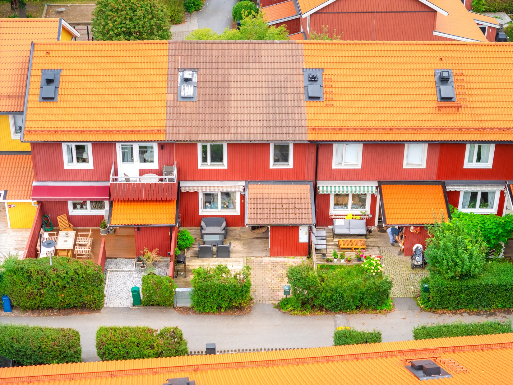 Radhus, Klockargränd 6, Norrviken, Sollentuna