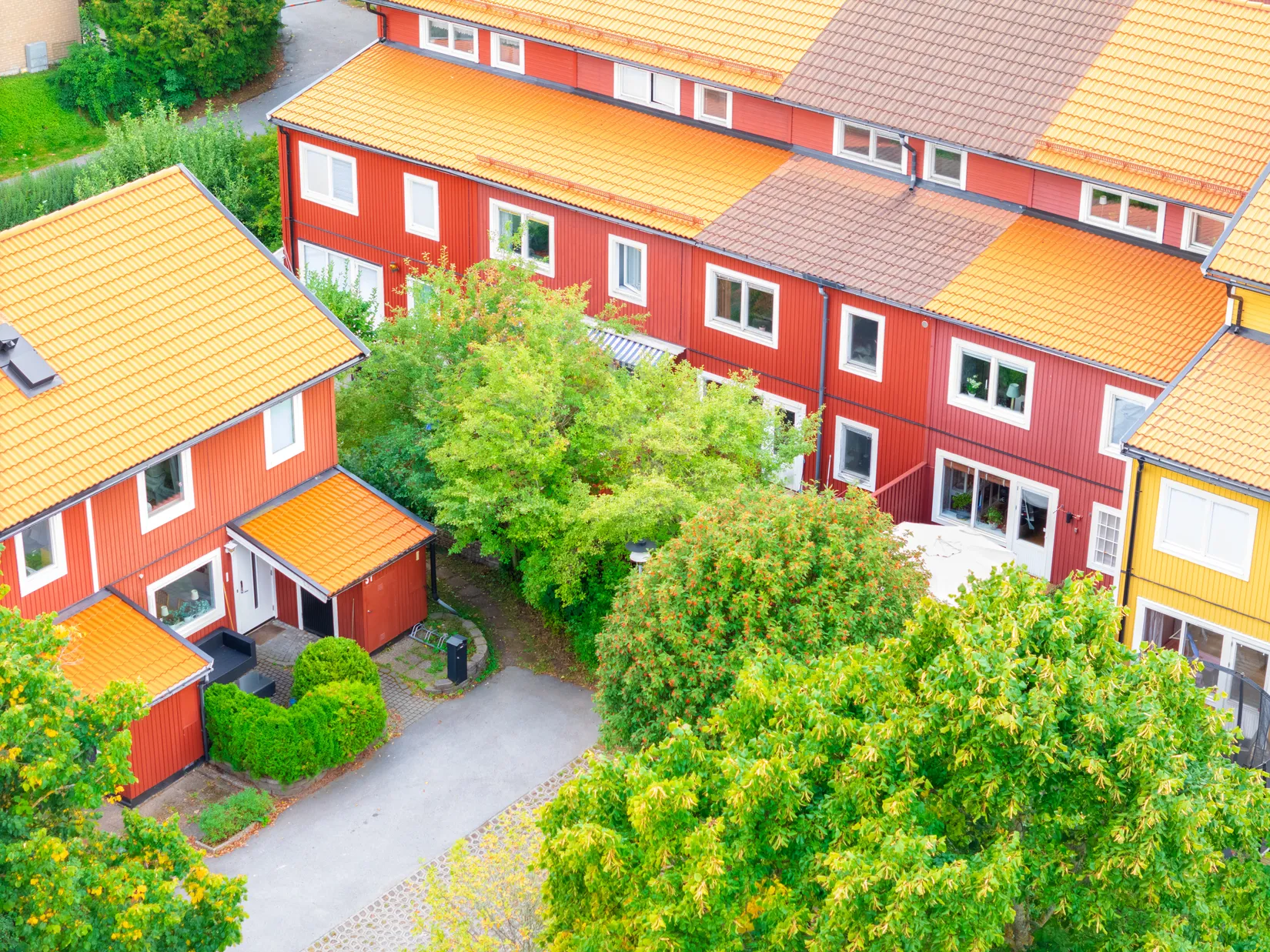 Radhus, Klockargränd 6, Norrviken, Sollentuna