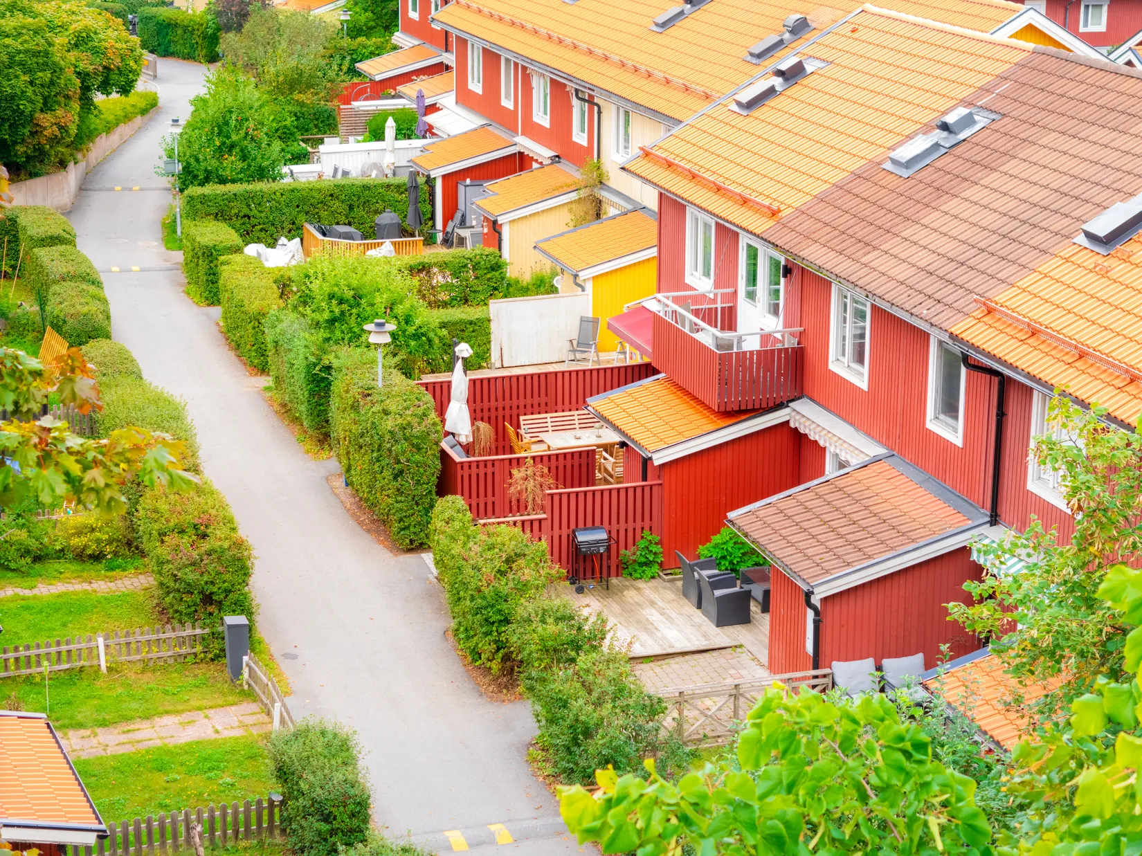 Radhus, Klockargränd 6, Norrviken, Sollentuna