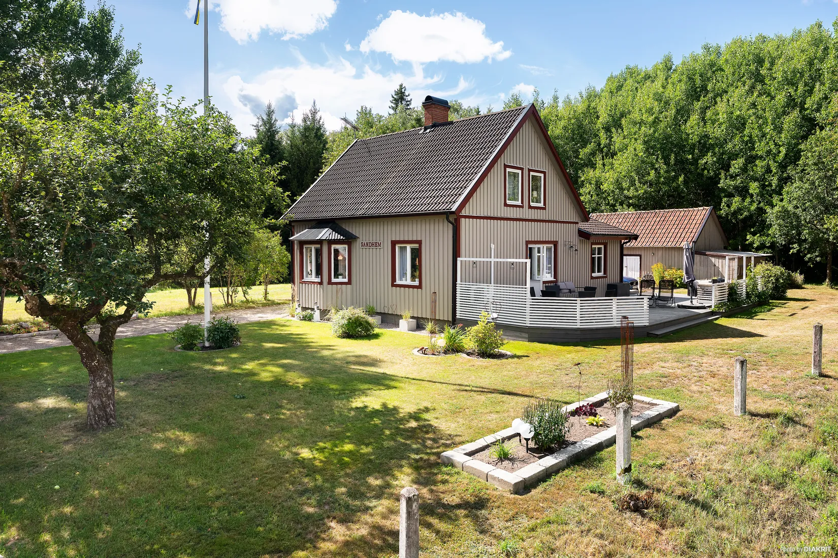 Villa, Boarp Sandhem 1, Södra Ljunga, Ljungby