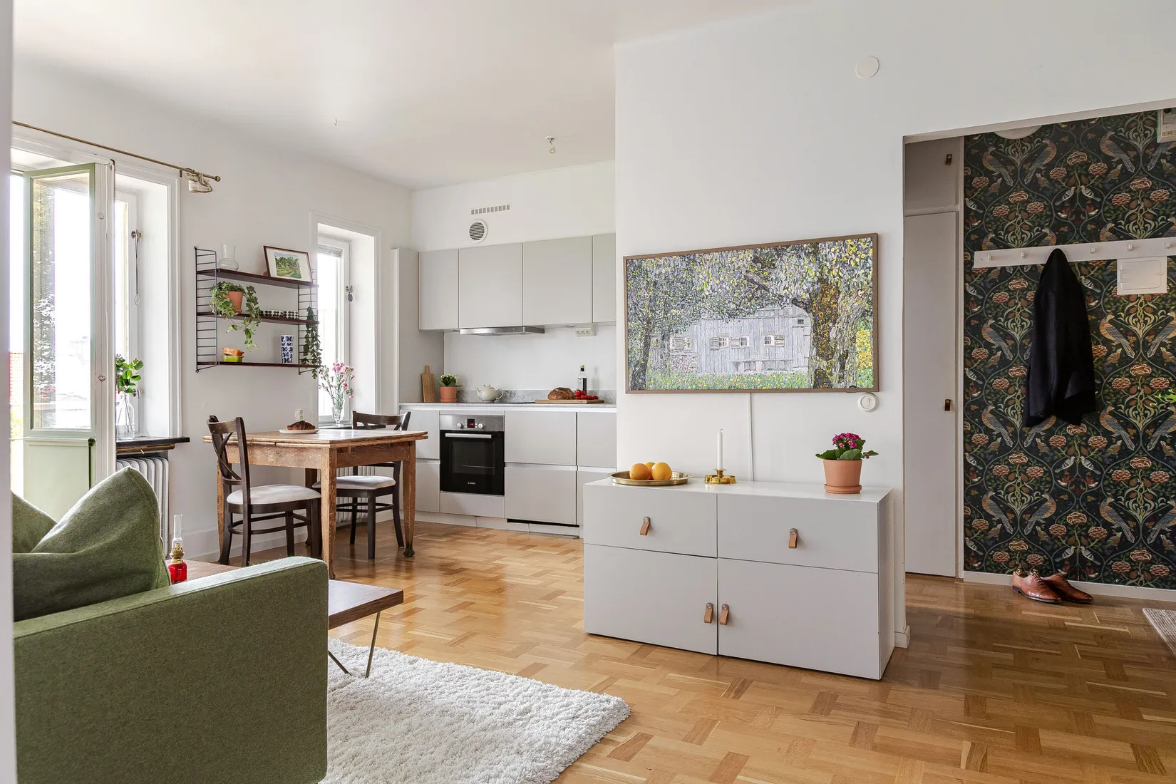 Bostadsrätt, Lundagatan 36E, Södermalm Skinnarviksberget Högalid, Stockholm