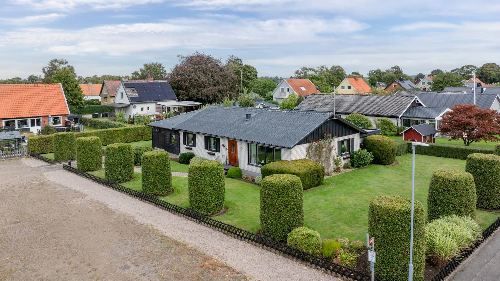 Villa, Bredgatan 15, Vallberga, Laholm