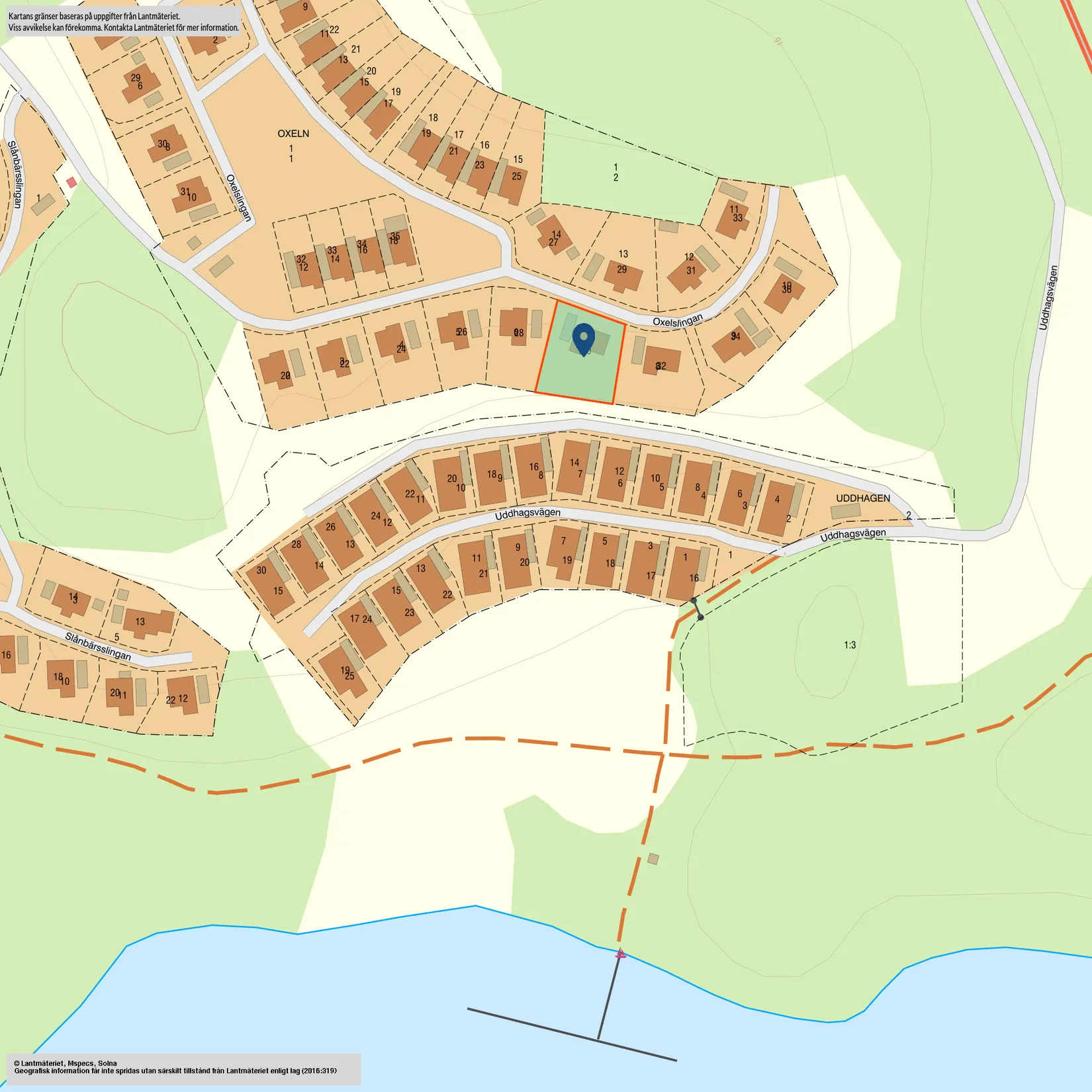 Villa, Oxelslingan 30, Vaxholm Kullön, Vaxholm