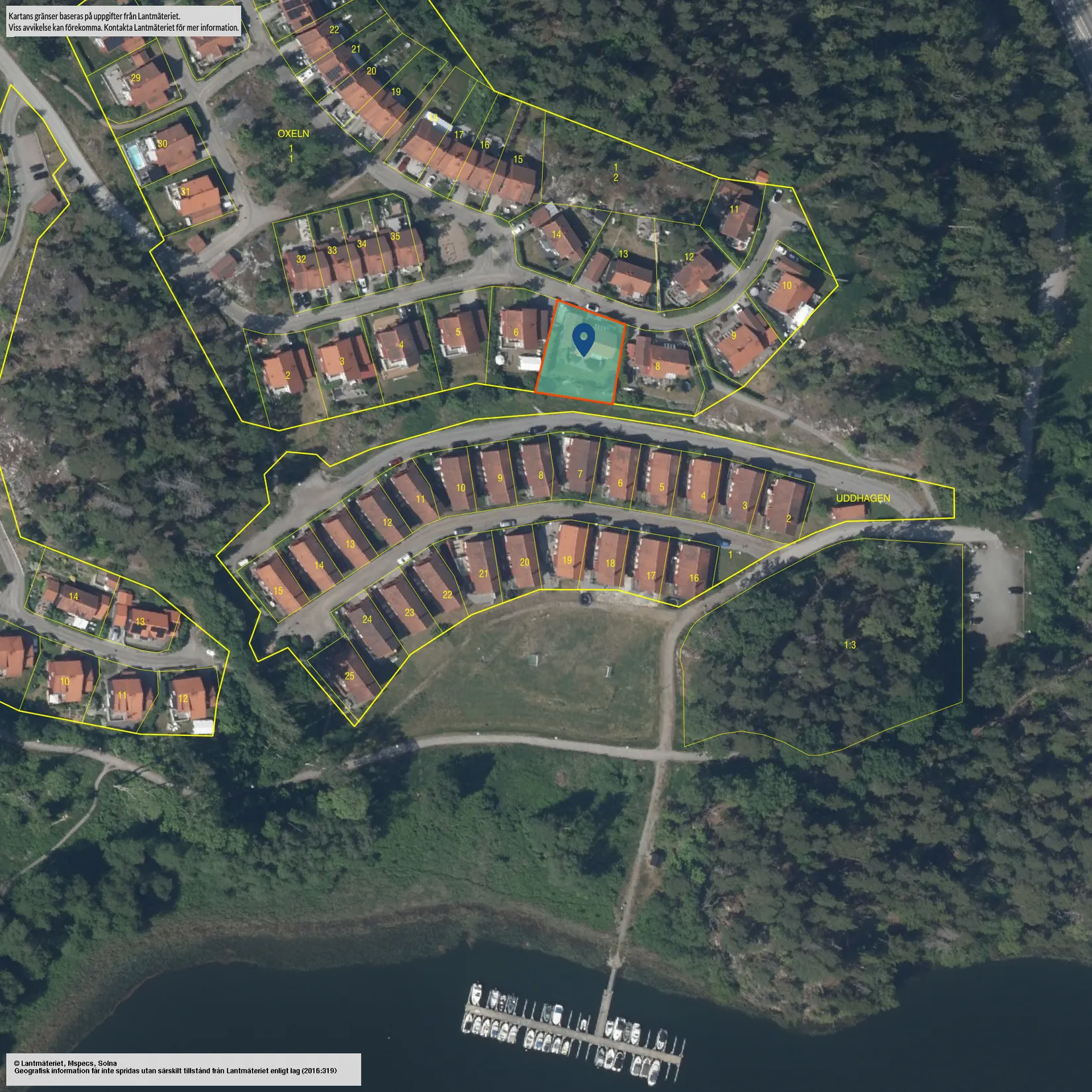 Villa, Oxelslingan 30, Vaxholm Kullön, Vaxholm