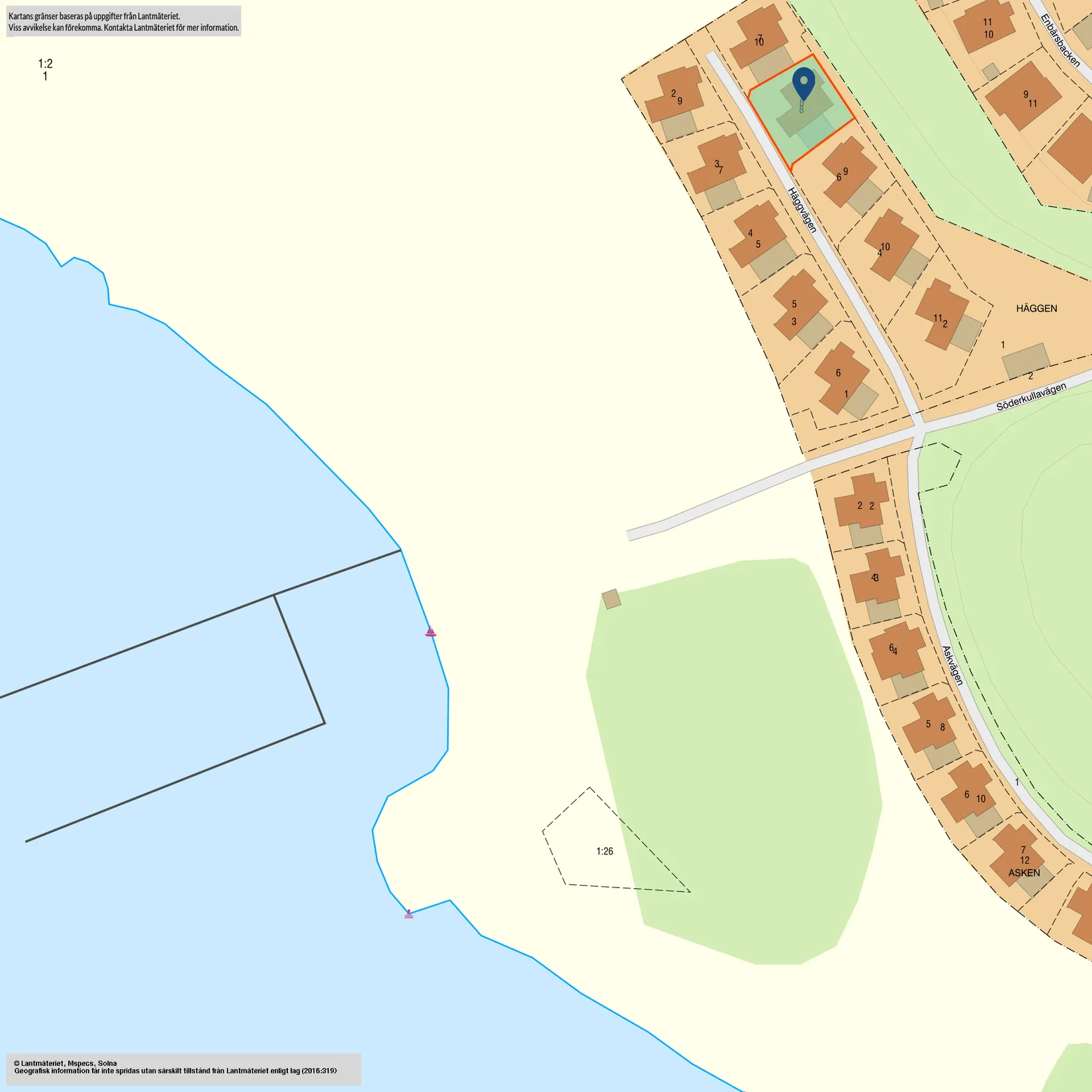 Villa, Häggvägen 8, Vaxholm Kullön, Vaxholm