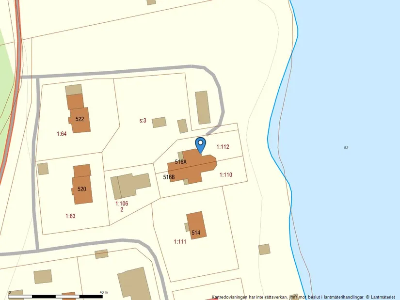 Radhus, Yttersjö 516A, Yttersjö, Umeå