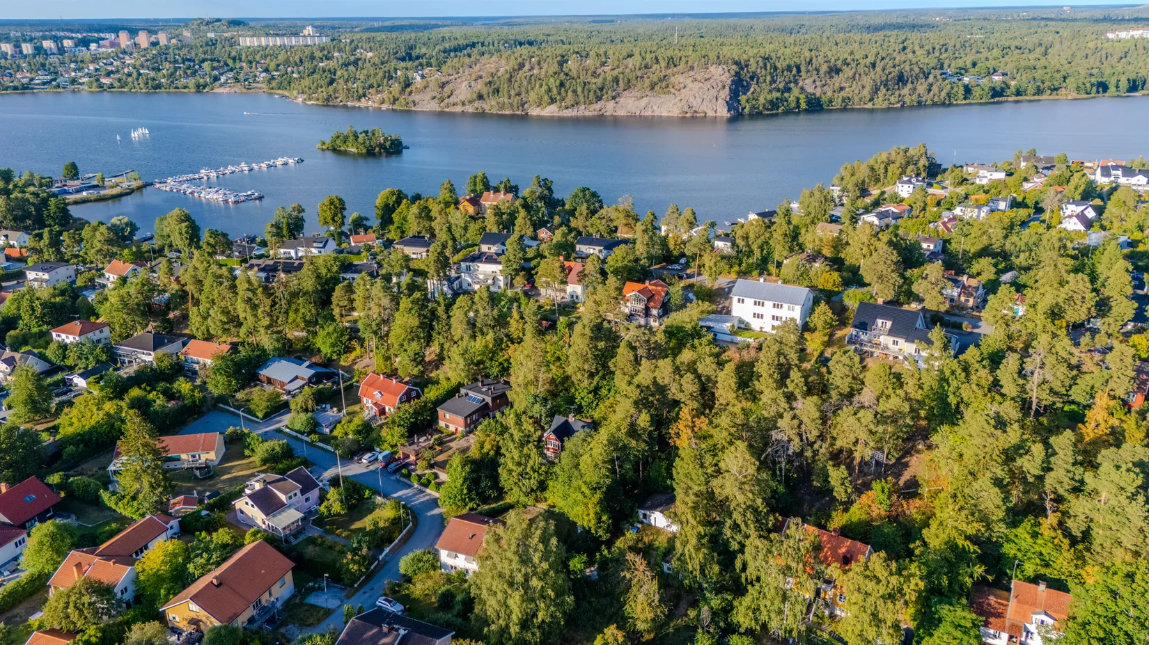 Tomt, Edsviksvägen 43, Edsviken, Sollentuna