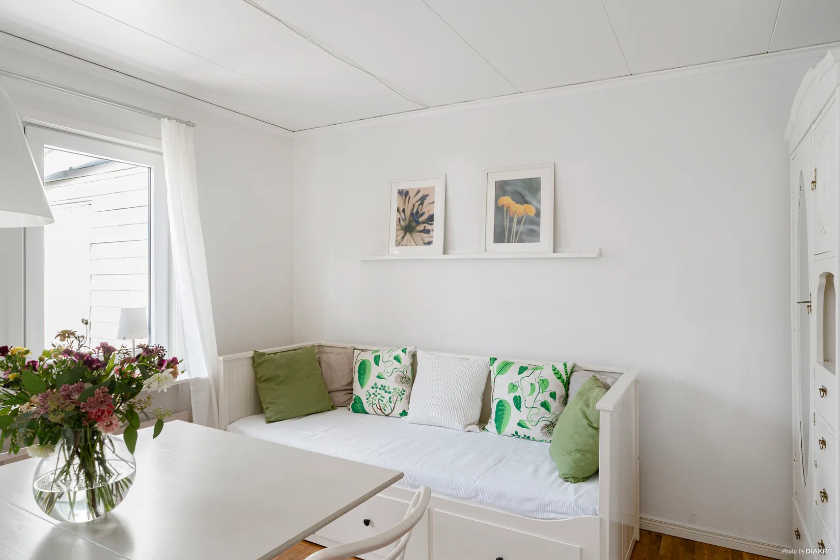 Radhus, Albert Målares väg 1E, Täby Kyrkby, Täby