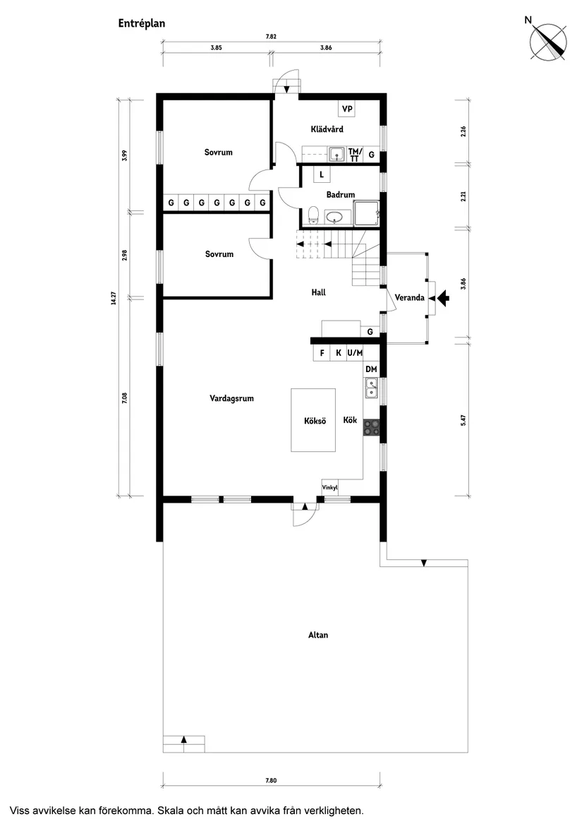 Villa, Frillesåsvägen 785, Frillesås, Kungsbacka