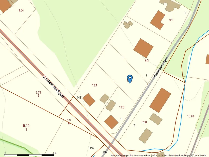 Tomt, Sätesholmsvägen, Sätaröd 12:2, Tollarp, Kristianstad