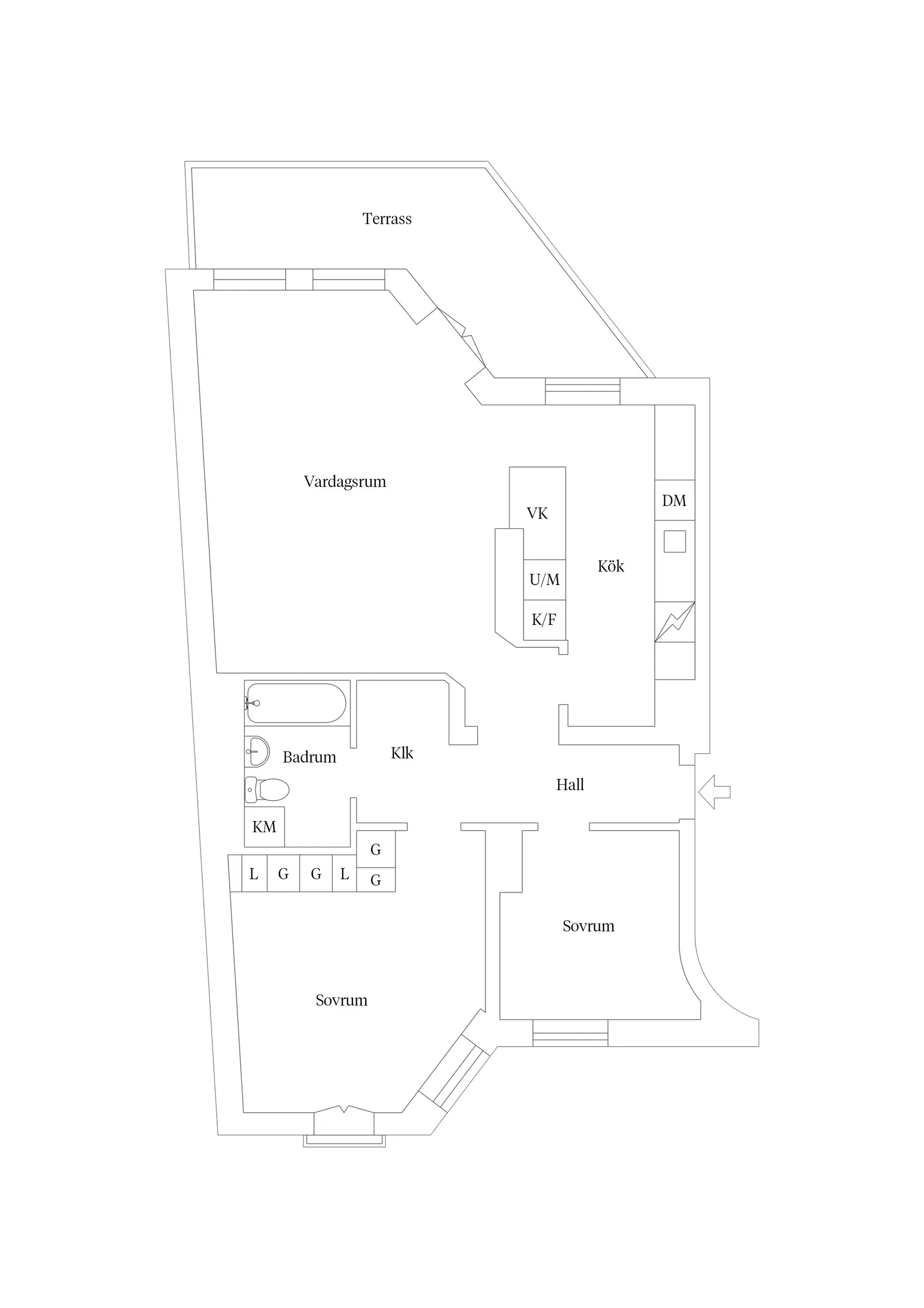 Bostadsrätt, Grynbodgatan 6 B, Gamla Väster, Malmö