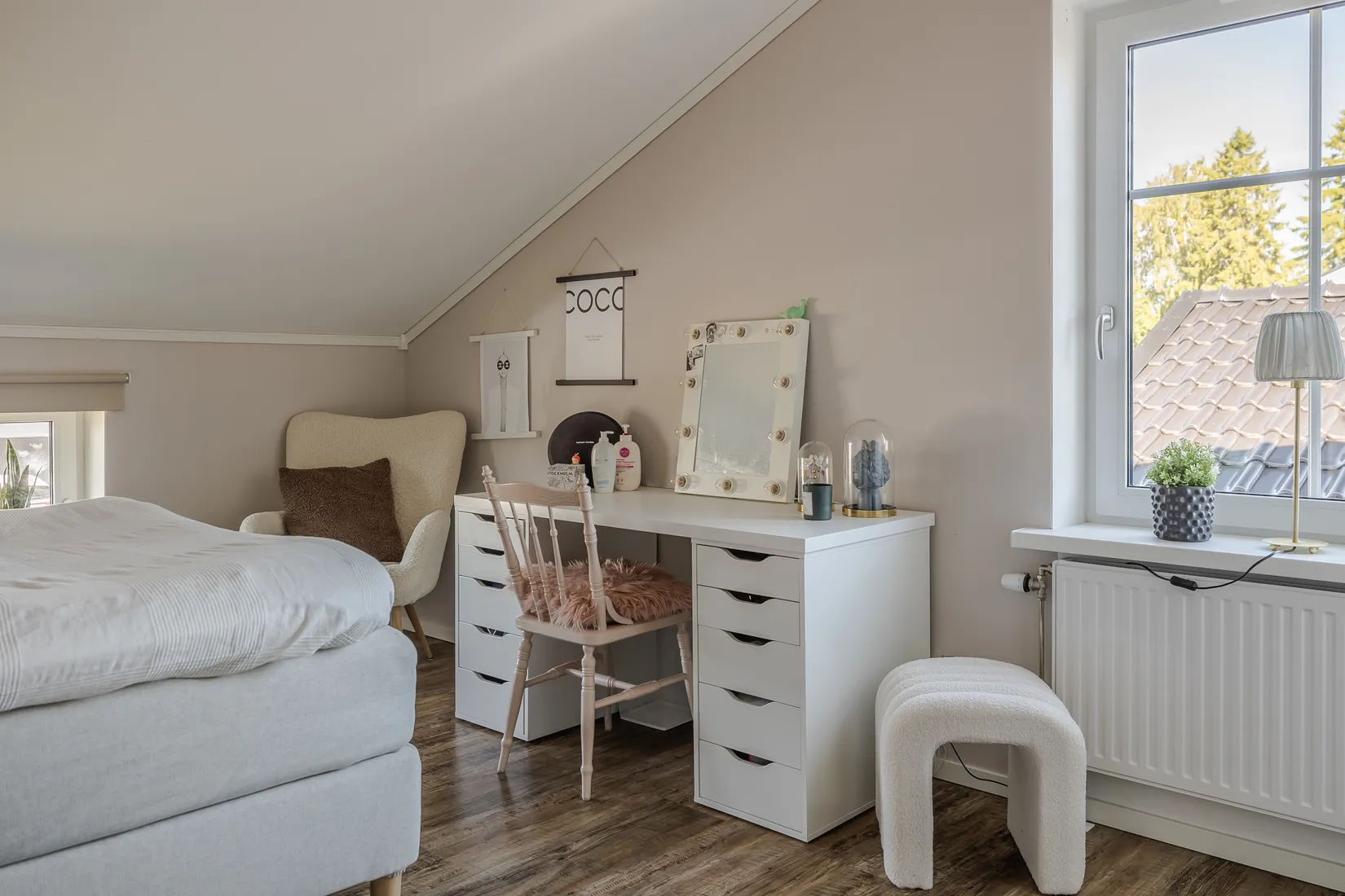 Radhus, Västra Rosenlundsvägen 38, Lövnäs, Hammarö