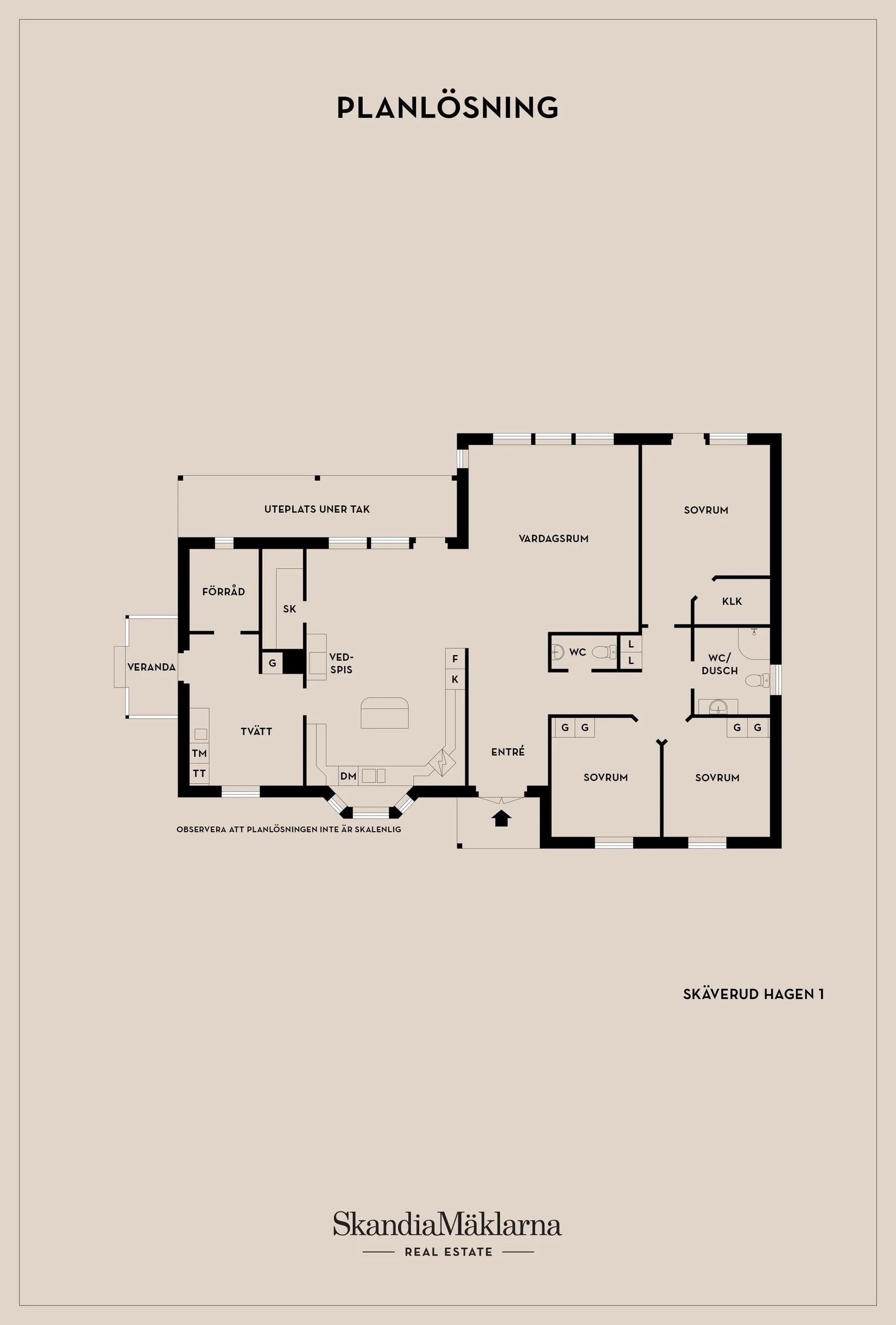 Villa, Skäverud Hagen 1, Karlsborg