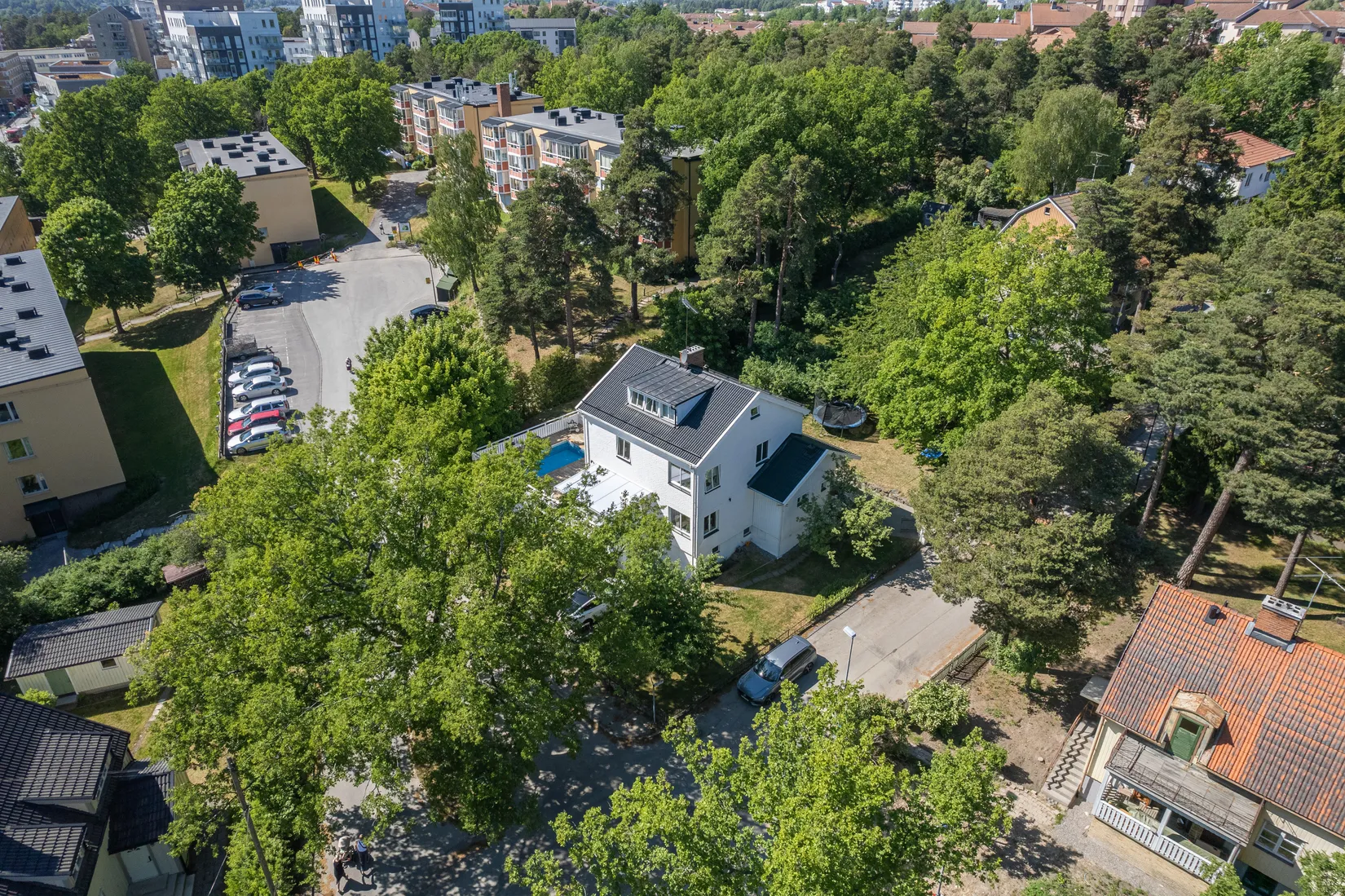 Villa, Högalidsvägen 11, Duvbo, Sundbyberg