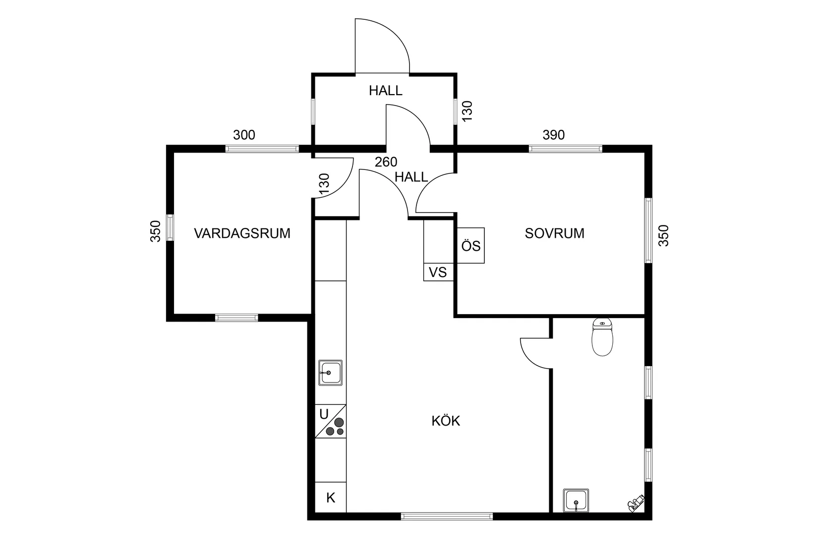 Villa, Jungavägen 53, Jung, Vara