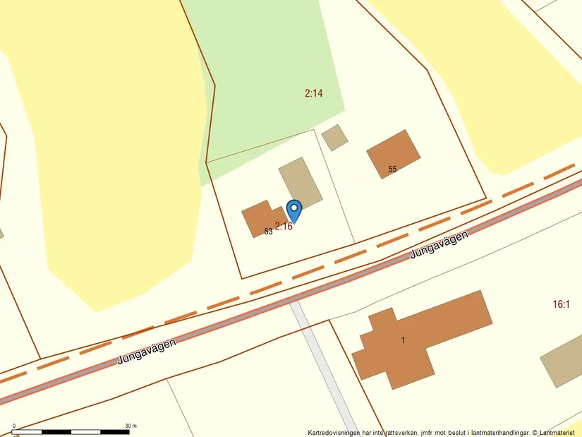 Villa, Jungavägen 53, Jung, Vara