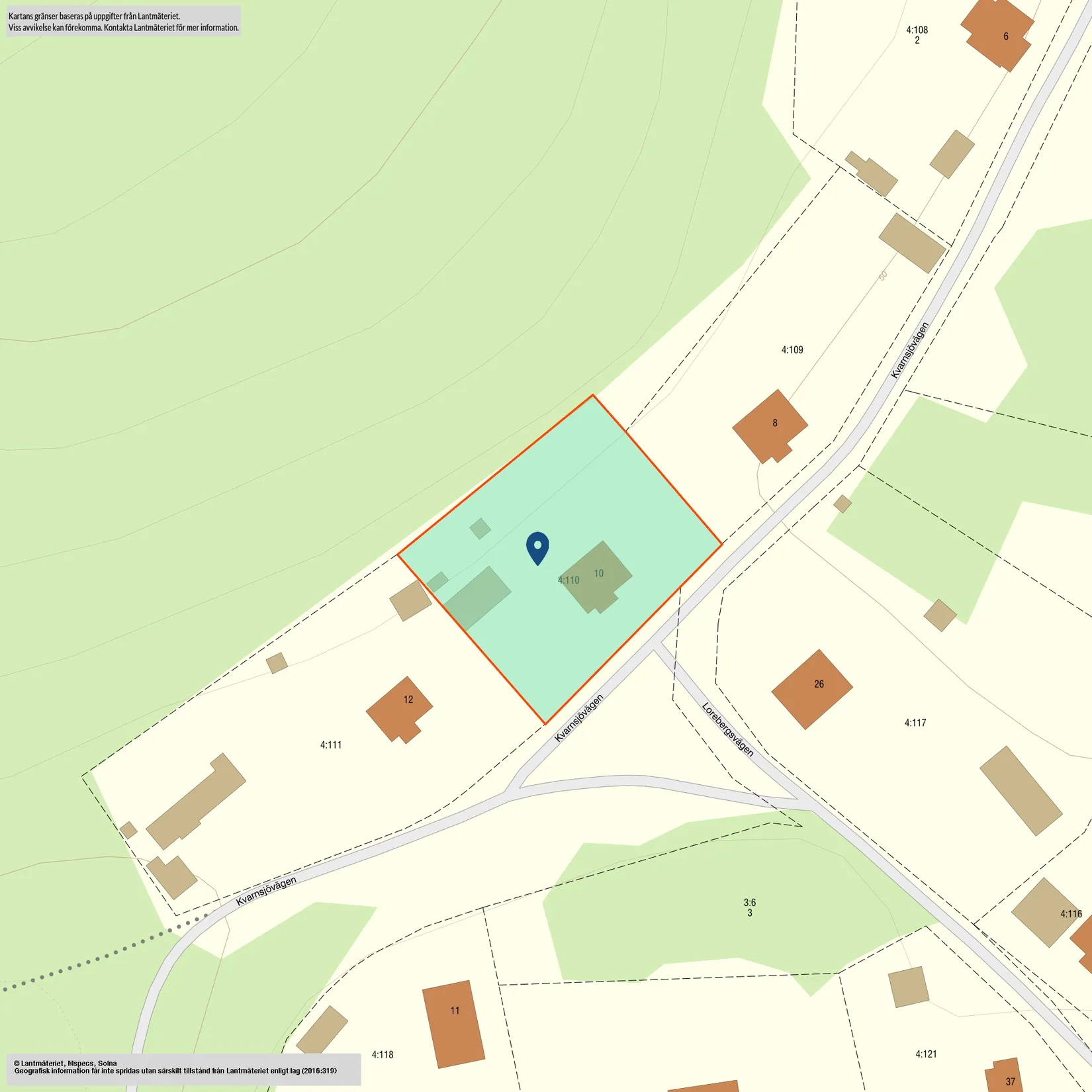 Villa, Kvarnsjövägen 10, Finspång