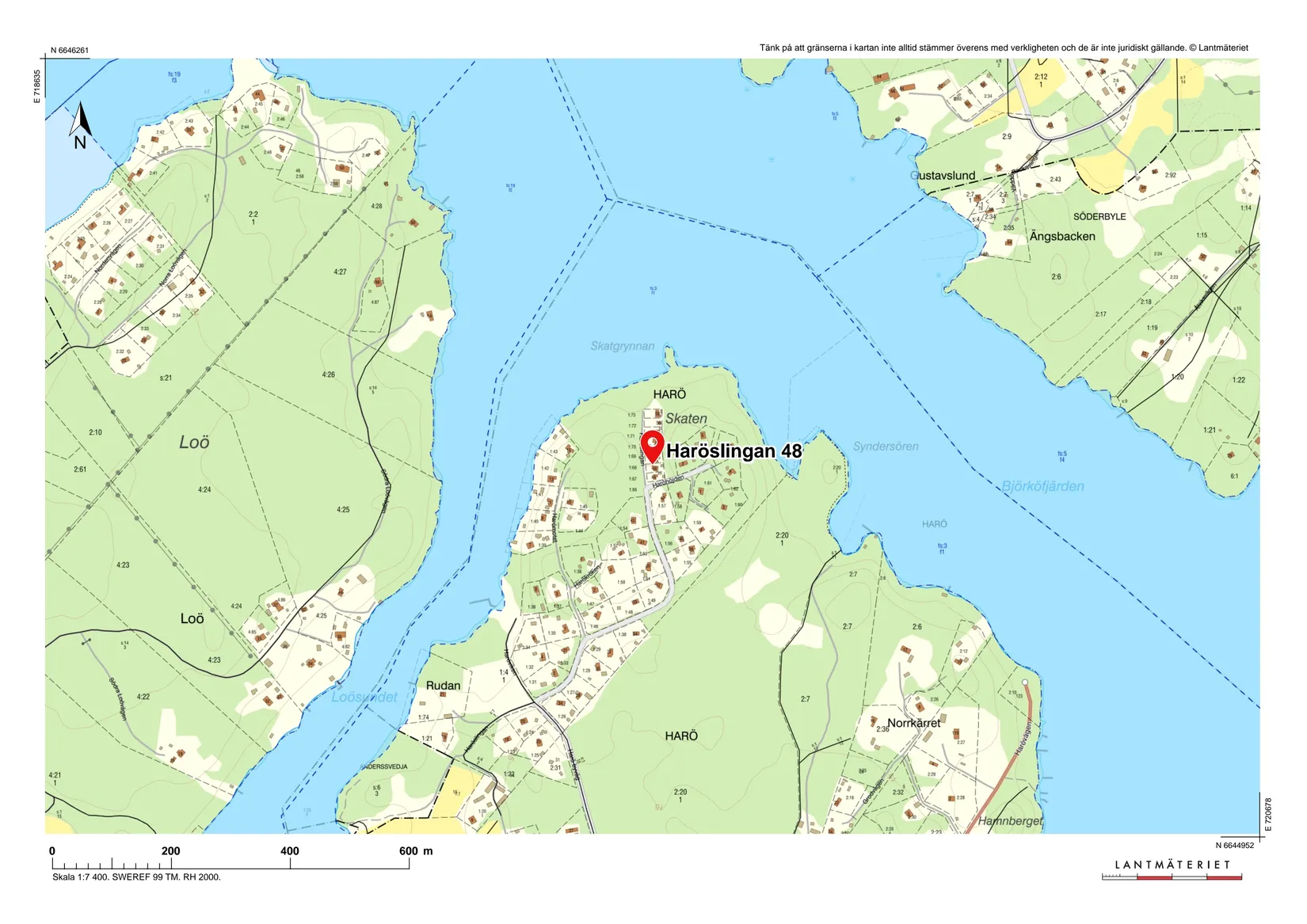 Fritidshus, Haröslingan 48, Harö, Norrtälje