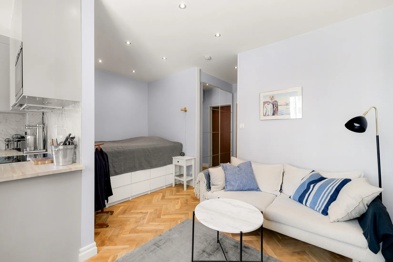 Bostadsrätt, Furusundsgatan 3, 1 tr, Gärdet, Stockholm
