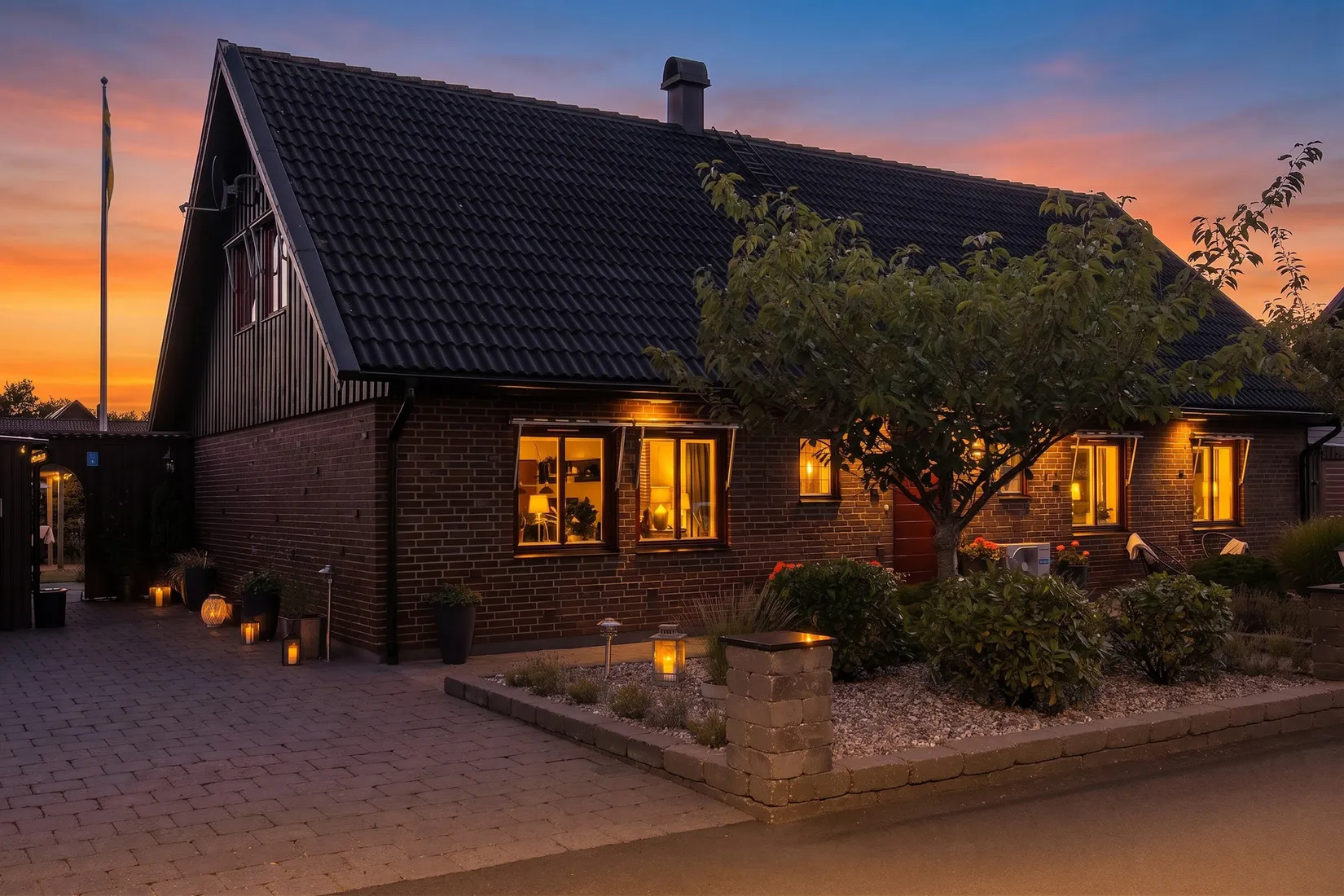 Villa, Flybjärsvägen 54, Påarp, Helsingborg