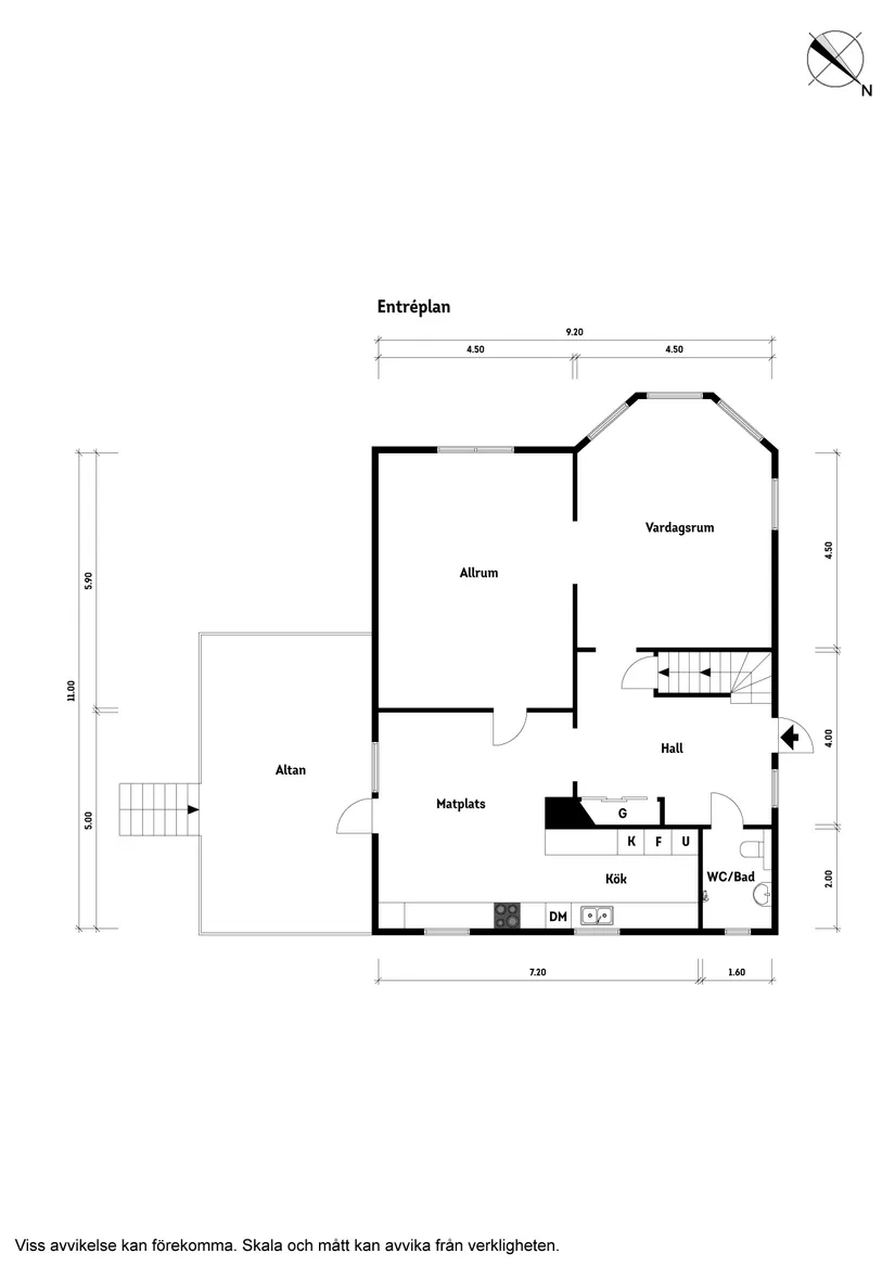 Villa, Solgatan 2, Mellerud