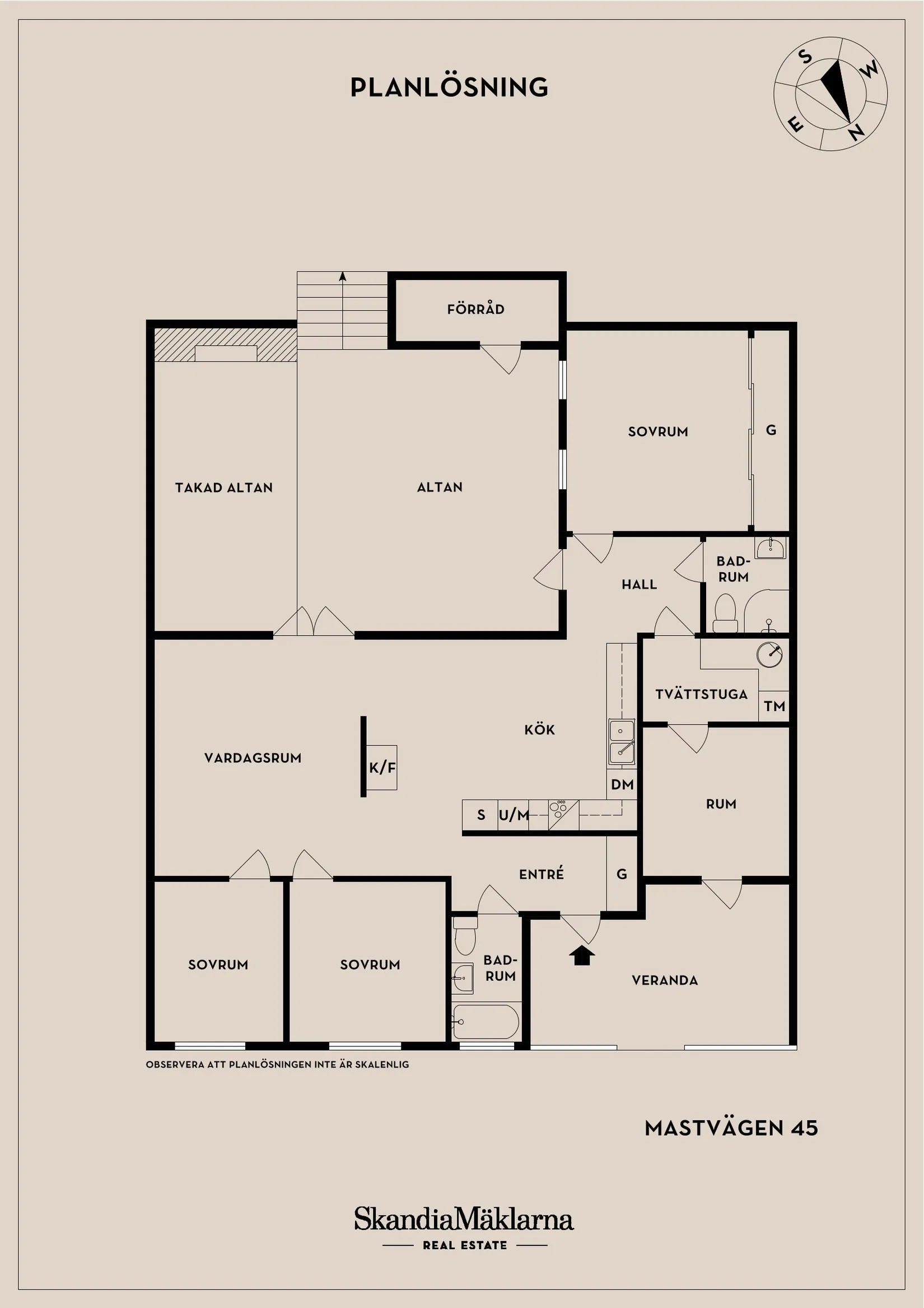 Radhus, Mastvägen 45, Oxelösund