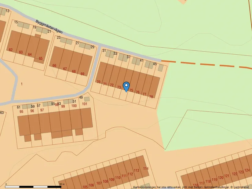 Radhus, Byggmästarvägen 39, Utsälje, Huddinge