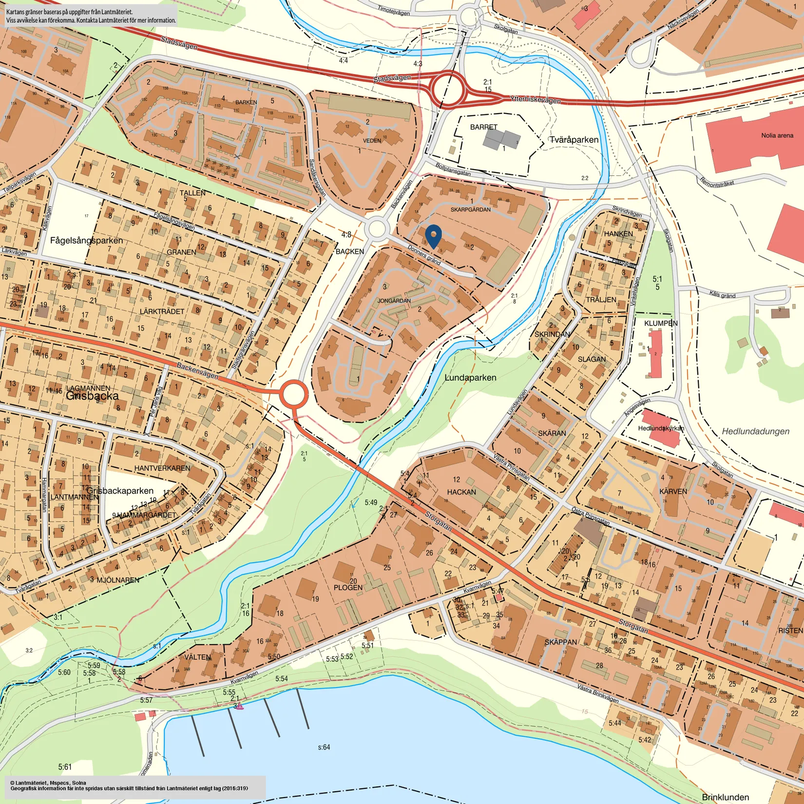 Bostadsrätt, Donners Gränd 5 Lgh 1303, Sandåkern, Umeå