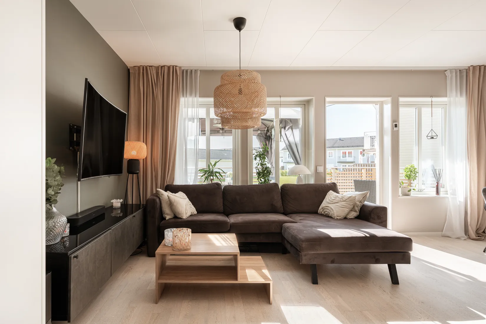 Radhus, Gulsparvvägen 45, Brittsbo, Östersund