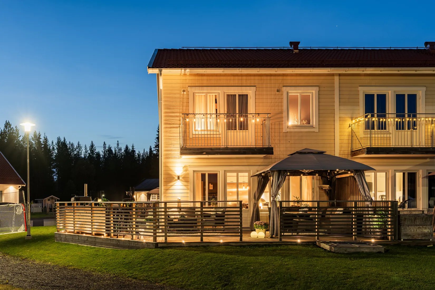 Radhus, Gulsparvvägen 45, Brittsbo, Östersund