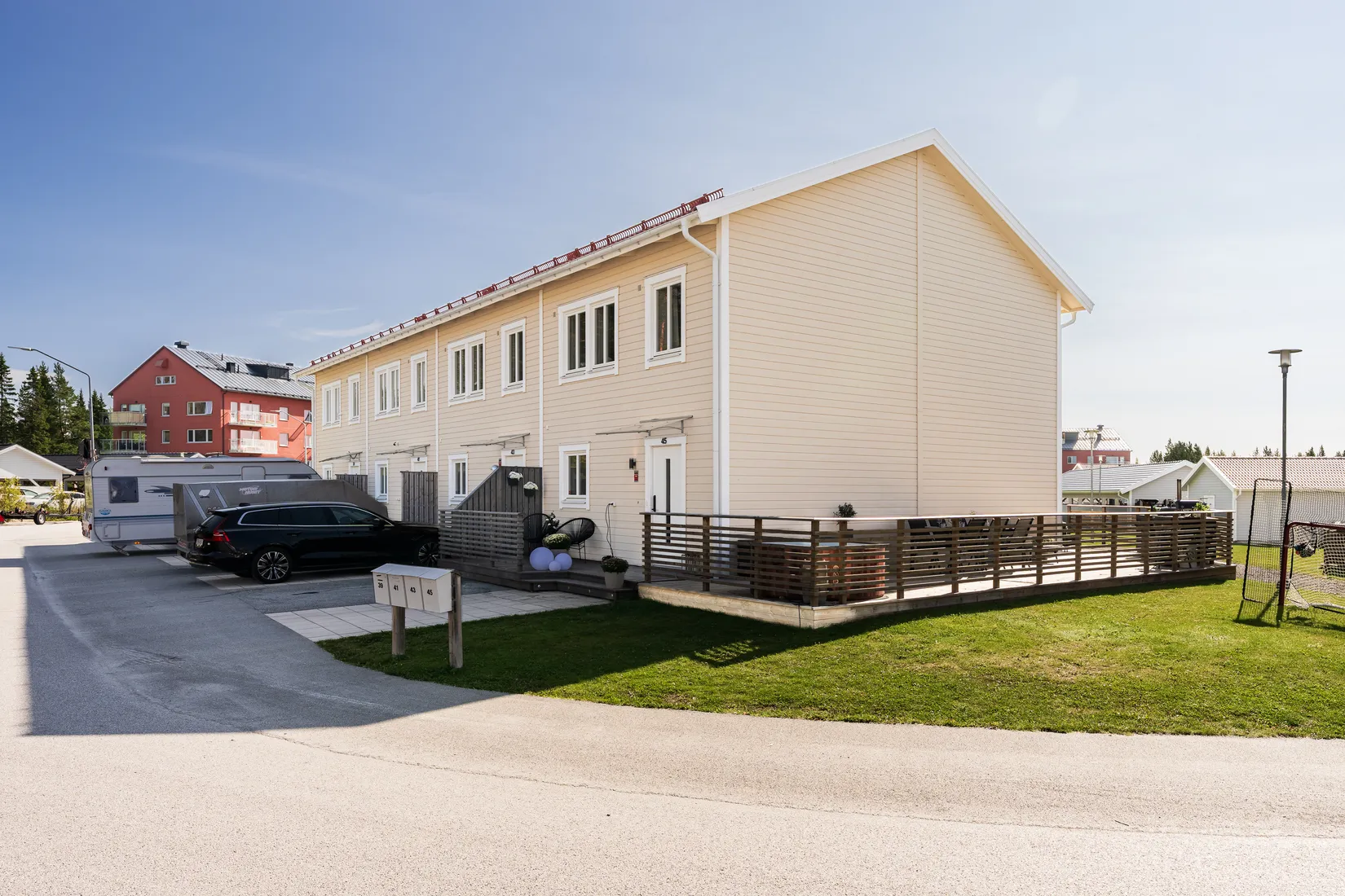 Radhus, Gulsparvvägen 45, Brittsbo, Östersund
