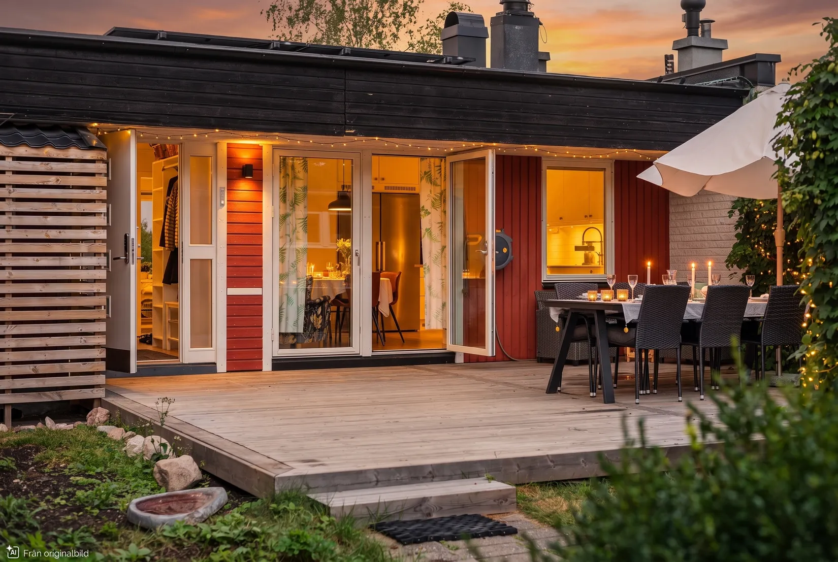 Radhus, Breda vägen 78, Enebyberg, Danderyd