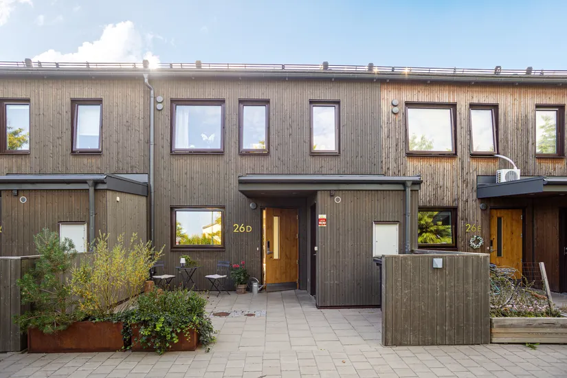 Radhus, Räfsgatan 26D, Kalkbrottet, Malmö